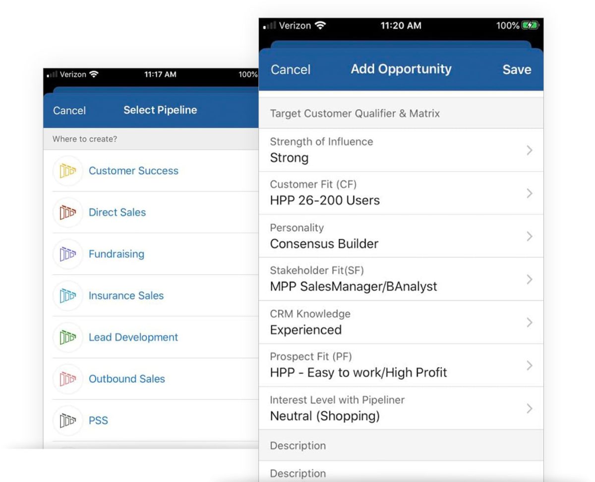 Crm Mobile Applications Crm App For Android Pipeliner Crm