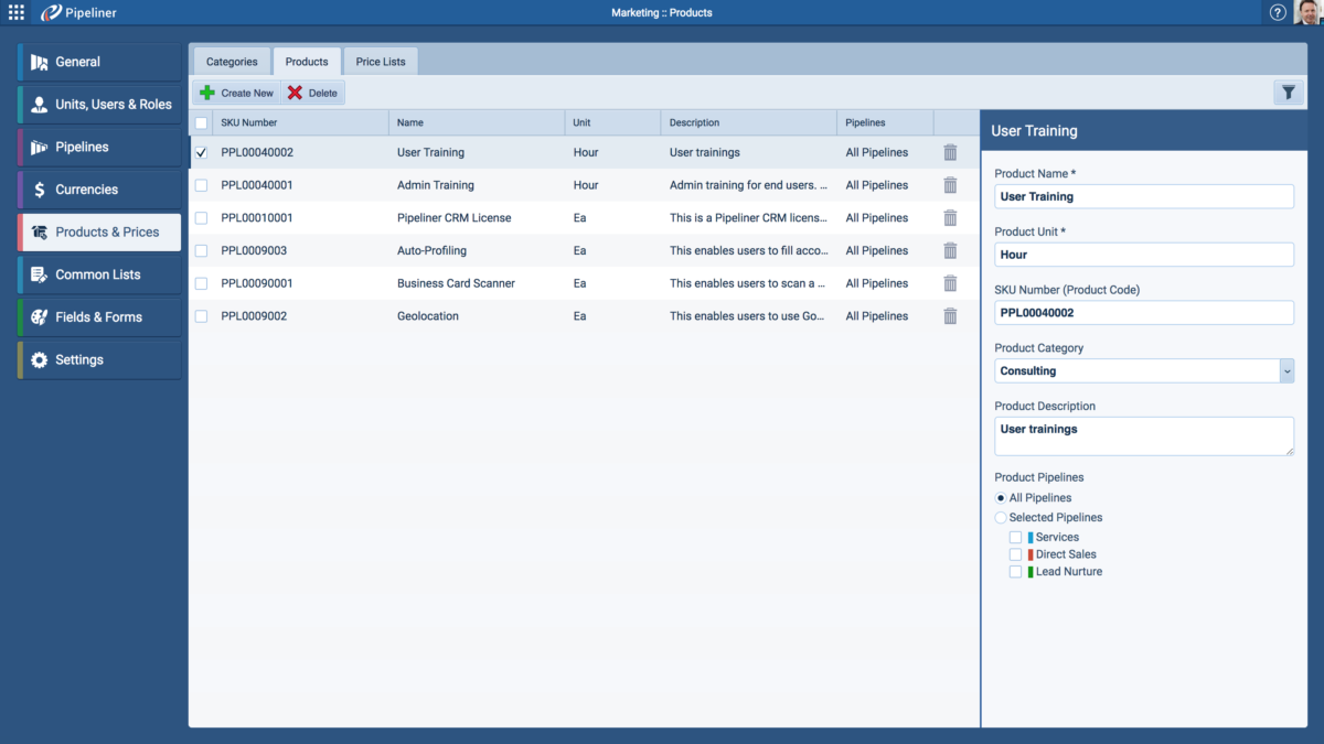 Pipeliner CRM Cloud 1.3.0 - Pipeliner CRM