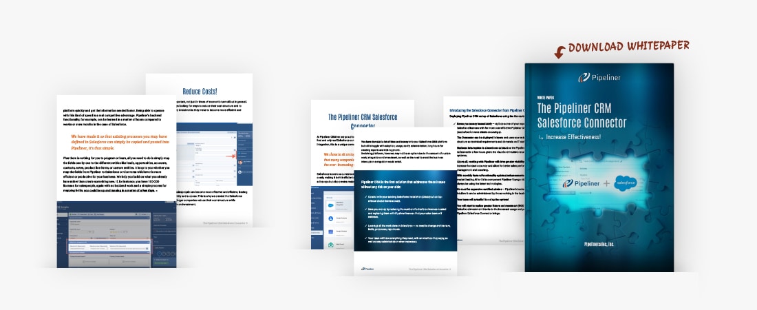 Pipeliner CRM Salesforce Connector White-paper download
