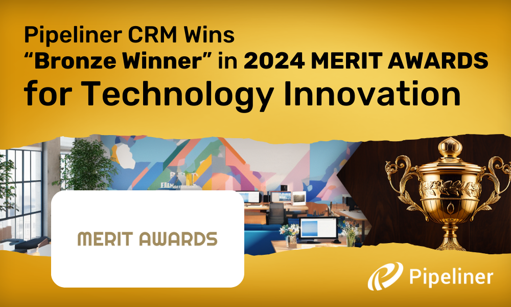 Pipeliner CRM Wins Bronze Merit Award in Technology Innovation