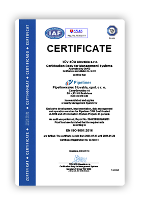 Certificate ISO 9001